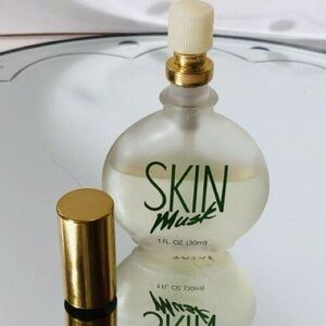 Vintage ORIGINAL Bonne Bell SKIN MUSK for Women Cologne Spray 1oz/30ml NO BOX